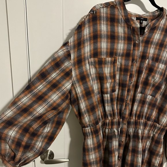 Plaid Mini Dress - Picture 5 of 6